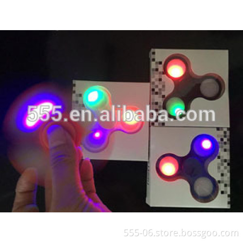 High Quality LED Fidget Spinner, Glowing Relieve Stress Fidget Spinner for Child and Adult